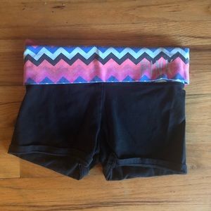 Chevron PINK Yoga Shorts